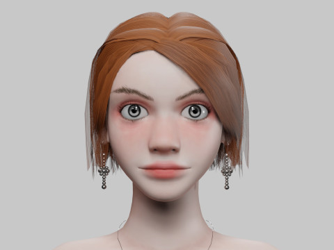 Sweet basic woman V28660 Modelo 3D