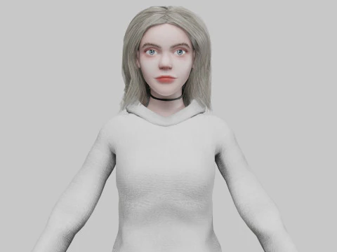 Doce jovem V34451 Modelo 3D