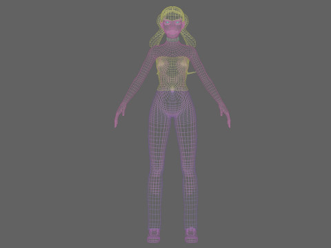 Basic Pretty Woman V26177 Model 3D