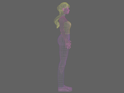 Basic Pretty Woman V26177 Model 3D