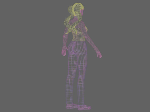 Basic Pretty Woman V26177 Model 3D