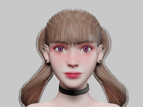 Basic Pretty Woman V26177 Model 3D
