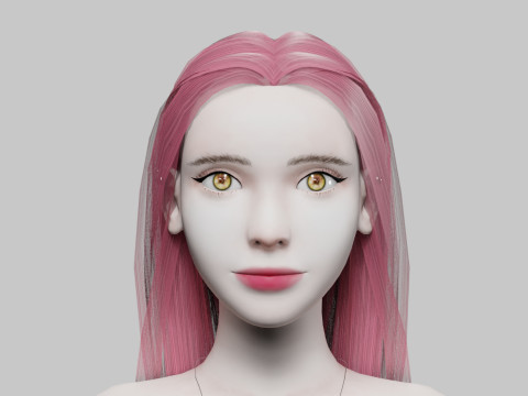 Basic Standard woman V28250 3D 模型