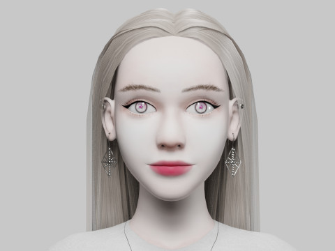 Cool Basic Woman V33037 3Dモデル