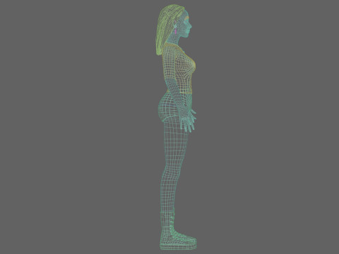 Cool Basic Woman V33037 3Dモデル