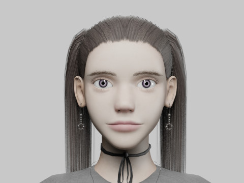 Standard Basic Woman V25461 3D Model