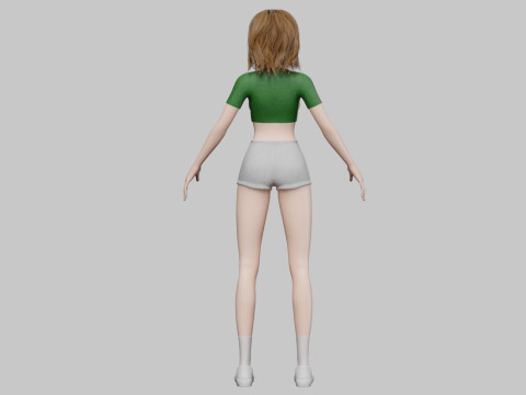 Standard Pretty woman V33821 3D-Modell