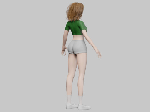 Standard Pretty woman V33821 3D-Modell