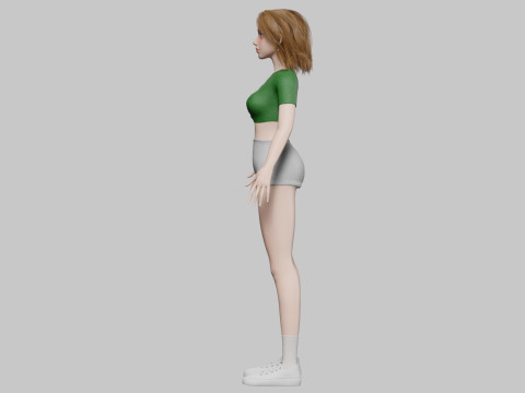 Standard Pretty woman V33821 3D-Modell
