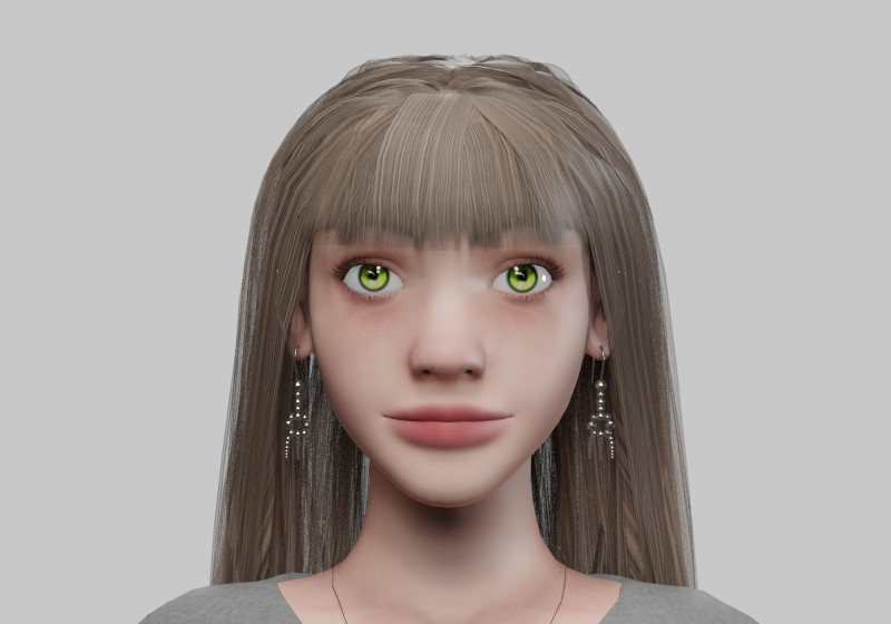 Basic Standard woman V33016 3D मॉडल .c4d .max .obj .3ds .fbx .stl .blend 
