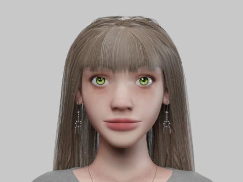 Basic Standard woman V33016 3D Model