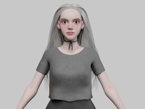 베이직 스윗우먼 V32448 3D 모델