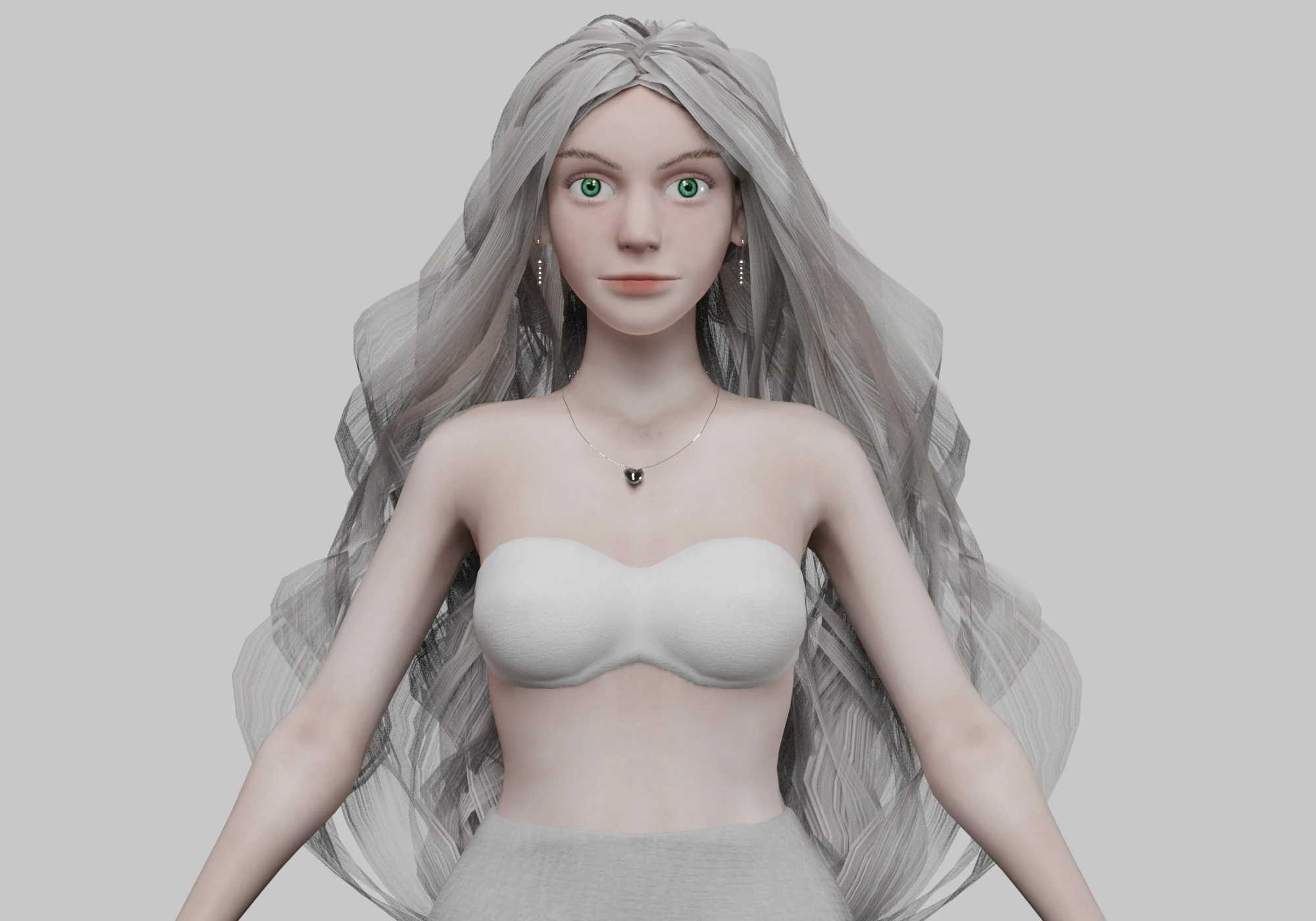 Classic Basic Woman V34941 3D Model .c4d .max .obj .3ds .fbx .stl .blend 
