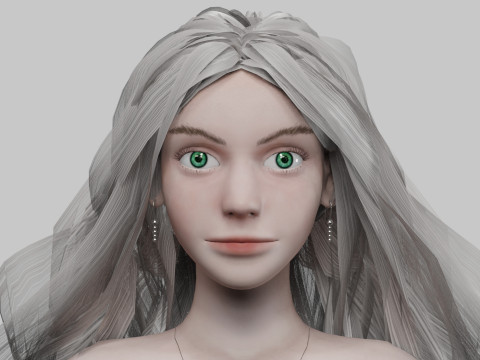 Classic Basic Woman V34941 3D Model
