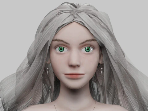 Classic Basic Woman V34941 3D Model