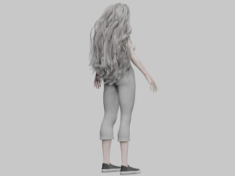 Classic Basic Woman V34941 3D Model