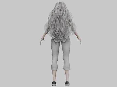 Classic Basic Woman V34941 3D Model