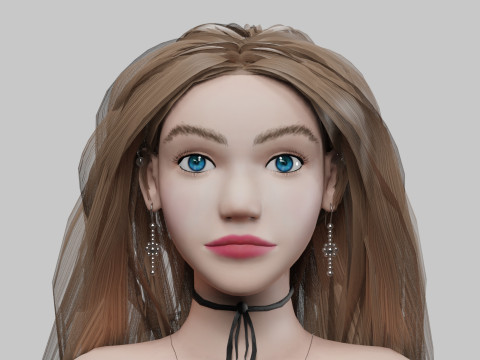 Classic Pretty Woman V31060 Modèle 3D