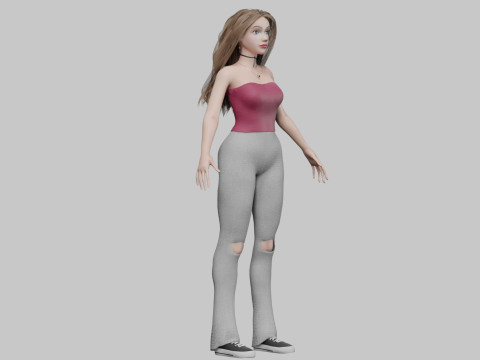 Classic Pretty Woman V31060 Modèle 3D