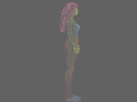 Classic Pretty Woman V31060 Modèle 3D