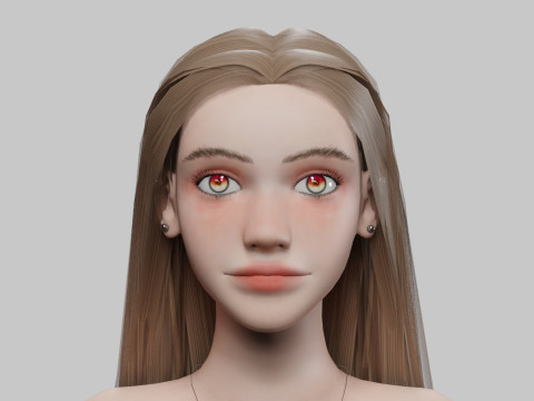 Pretty Standard Woman V28811 3D Model