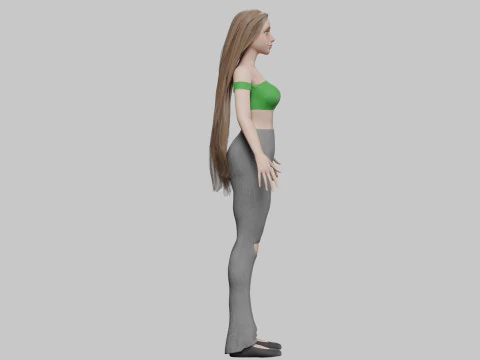 Pretty Standard Woman V28811 3D Model