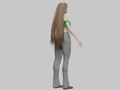 Pretty Standard Woman V28811 3D Model
