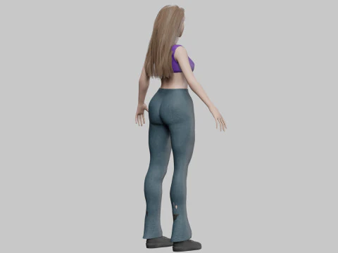 Standard Pretty woman V33041 3D Model