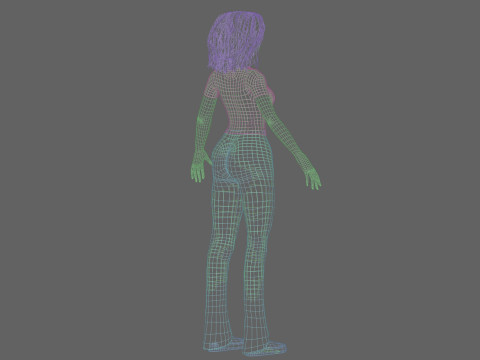 Basic classic woman V31257 3Dモデル