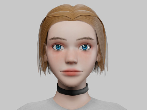 Basic cool woman V32883 Modello 3D