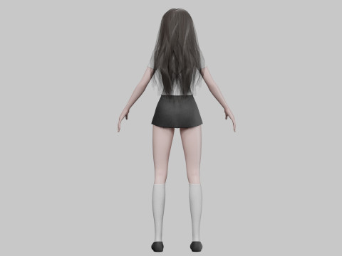 Basic Pretty Woman V32163 3D Model