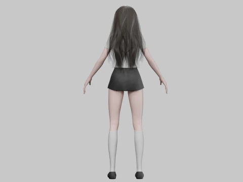 Basic Pretty Woman V32163 3D Model