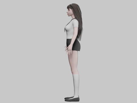 Basic Pretty Woman V32163 3D Model