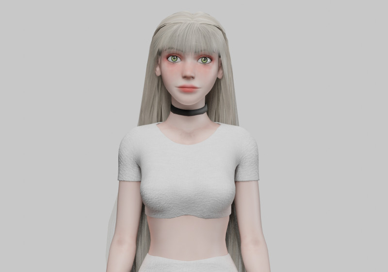 Classic Basic Woman V42409 Modelo 3D .c4d .max .obj .3ds .fbx .stl .blend 