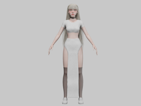 Classic Basic Woman V42409 Modelo 3D