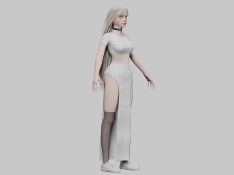 Classic Basic Woman V42409 Modelo 3D