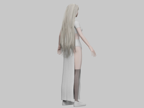 Classic Basic Woman V42409 Modelo 3D