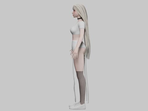 Classic Basic Woman V42409 Modelo 3D