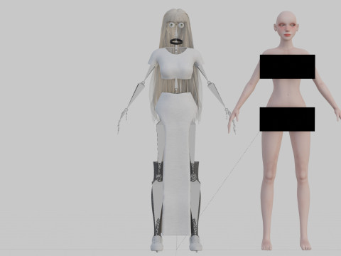 Classic Basic Woman V42409 Modelo 3D
