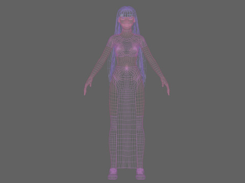 Classic Basic Woman V42409 Modelo 3D