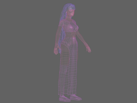 Classic Basic Woman V42409 Modelo 3D