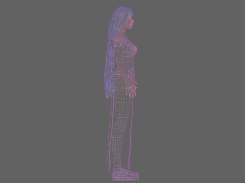 Classic Basic Woman V42409 Modelo 3D