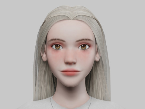 Classic Pretty Woman V29714 3D Model