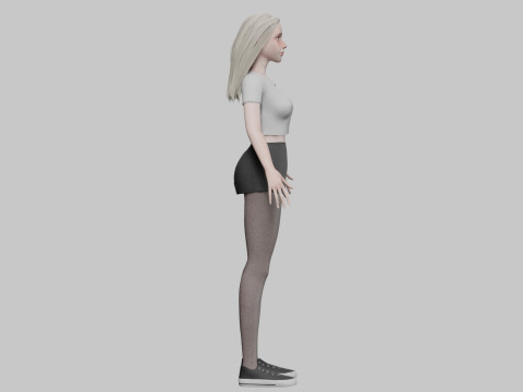 Classic Pretty Woman V29714 3D Model