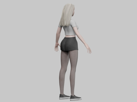 Classic Pretty Woman V29714 3D Model