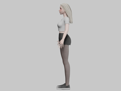 Classic Pretty Woman V29714 3D Model