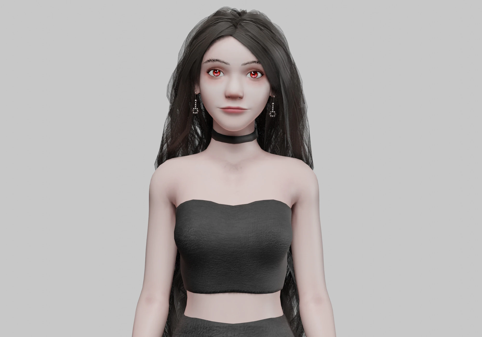 Cool Basic Woman V45779 3D Model .c4d .max .obj .3ds .fbx .stl .blend