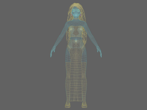 Cool Basic Woman V45779 3Dモデル