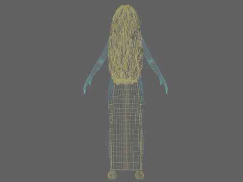 Cool Basic Woman V45779 3Dモデル