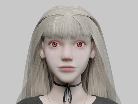 Pretty Beautiful woman V33045 Modello 3D